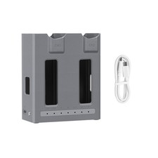 2-Way Charger for DJI Mavic 4 Pro Batteries w/USB Power Bank  Auto Sync Tech