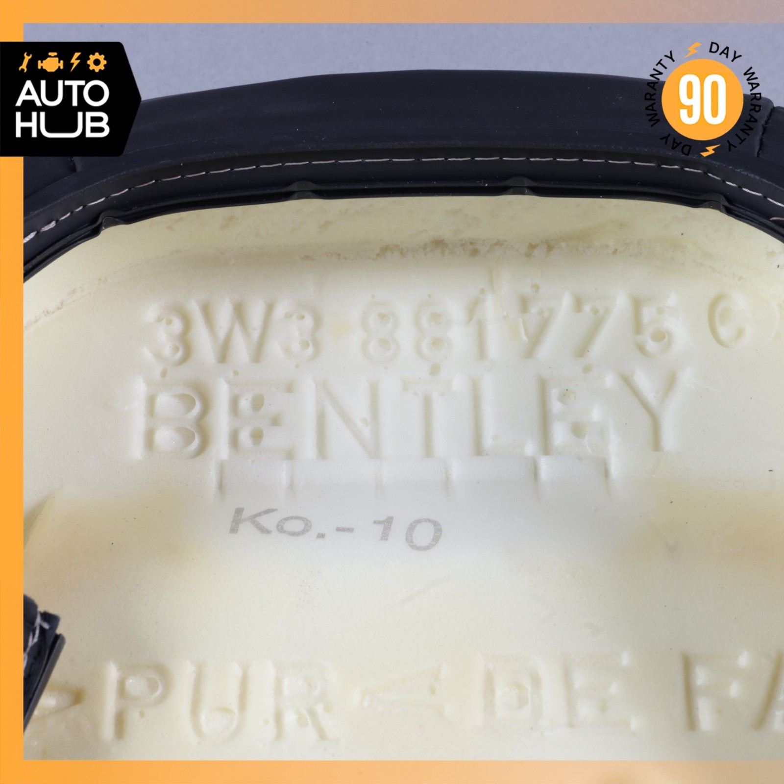 Bentley Continental GT 2003-2010 FRONT+LEFT+UPPER Seat cushion P/N 3W3881775C