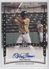 2014 Leaf Perfect Game Showcase Auto Black Troy Bacon #A-TB3 Auto 6m2