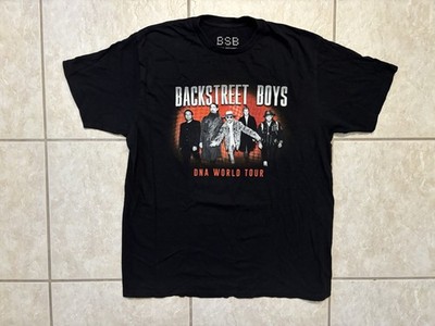 Backstreet Boys BSB DNA World Official Tour T Shirt Adult Size Large