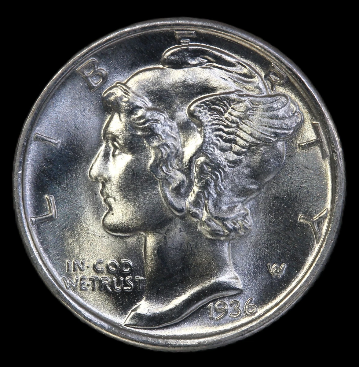 マーキュリーダイム 銀貨　1936, 40, 42, 44年 4枚　【FA27】 Silver 1936 Year Mercury Dimes (1916-1945) for sale | eBay