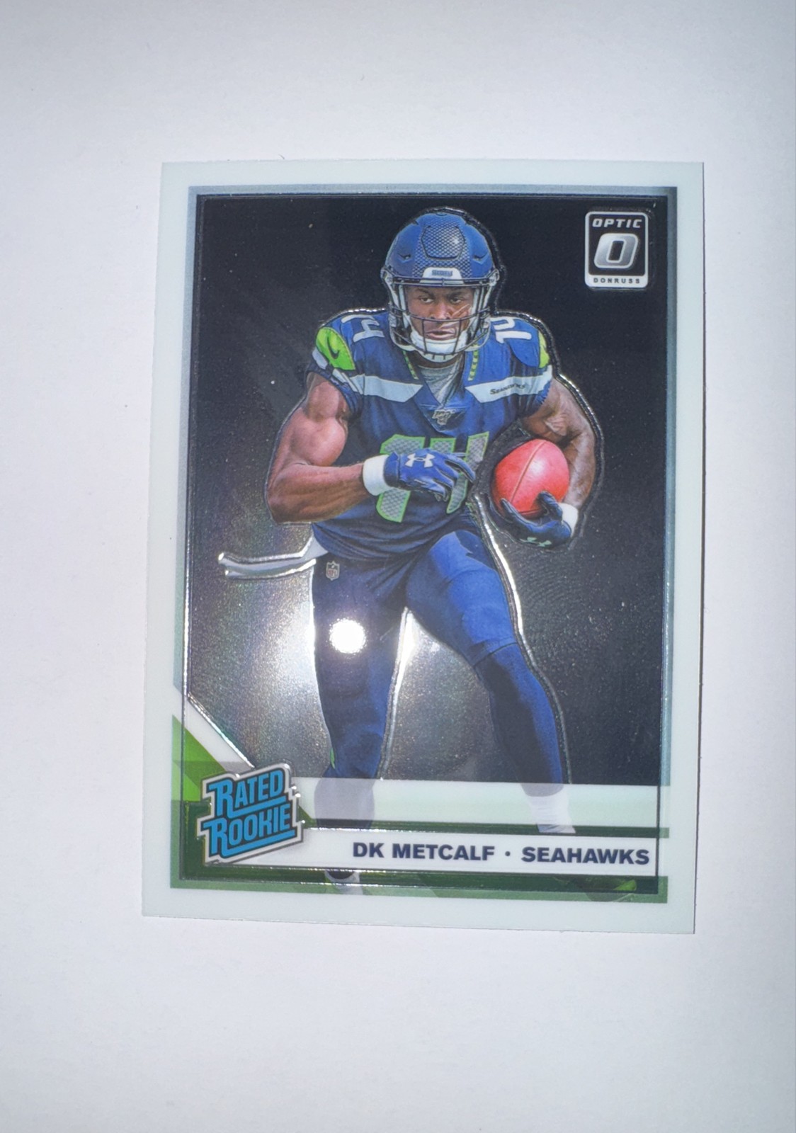 2019 Panini Donruss Optic - Rated Rookie DK Metcalf #163 (RC)