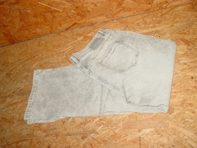 MULTIBLU/MB  42/L30 Damen Stretchjeans/Jeans grau used Wide Leg