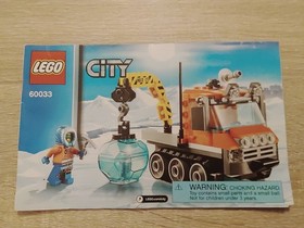 LEGO City Arctic Air Transport 60034 60035 60033 60159 Instruction Manuals Only