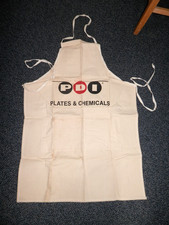 PDI Plates  Chemicals Employee Apron   Bib Chemistry Canvas Adult Vintage
