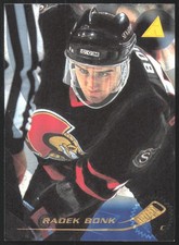 1995-96 Pinnacle Rink Collection Radek Bonk Ottawa Senators #43