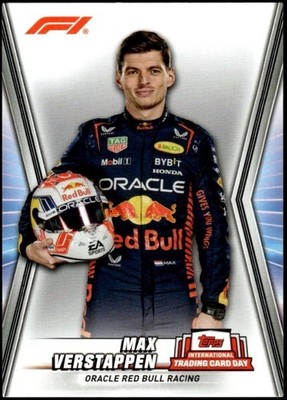 2023 Topps International Trading Card Day - Formula 1 Max Verstappen #NTCD-F1