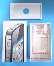 Iphone 4S 16GB Black Box and Packaging Only In Excellent Condition