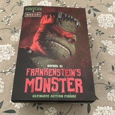 NECA Teenage Mutant Ninja Turtles Universal Monsters Raphael as Frankenstein NIB