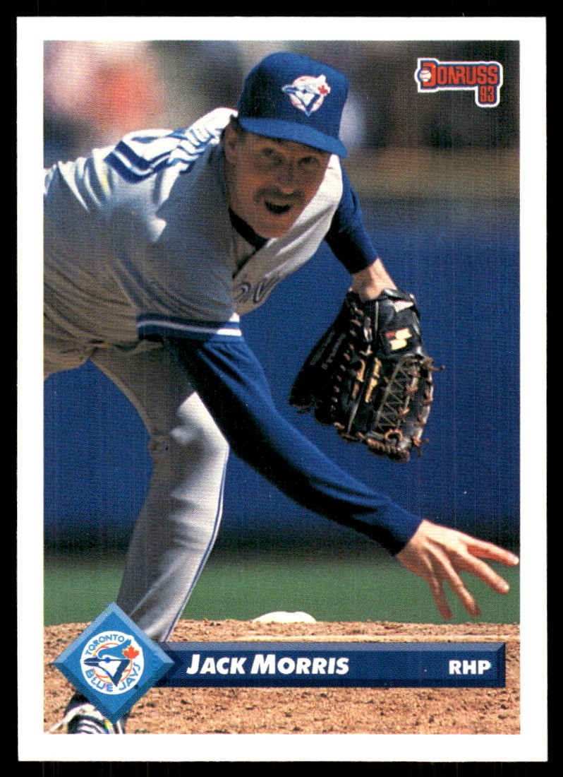 Jack Morris 1993 Donruss #351 Blue Jays FREE SHIPPING StackedPacks