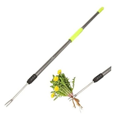 Weed Puller Tool, 48'' Long Handle Weeder Puller Tool with Soft Foam Grip,