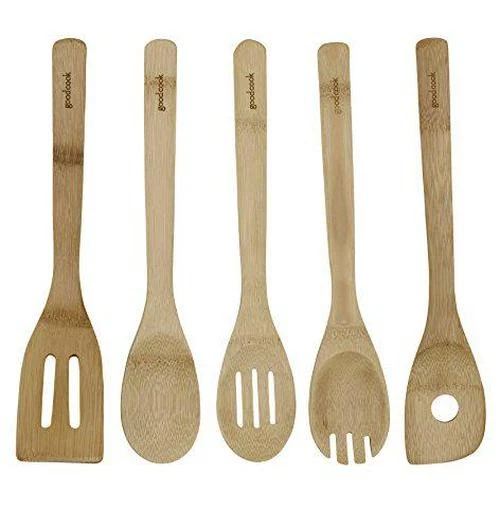 Good Cook 5-Piece Bamboo Utensil Set - Image 2 of 4