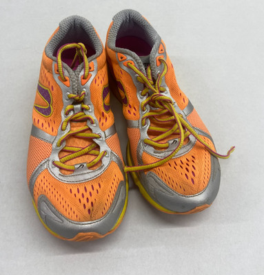 Newton Womens Gravity Orange/Silver Running Shoes US 8 EU 39 00210
