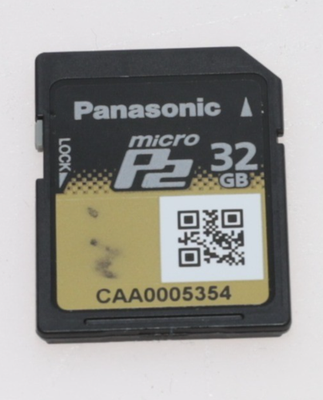 Panasonic P2カード 32GB メモリーカード Panasonic micro P2 32GB card (AJ-P2M032AG) | eBay
