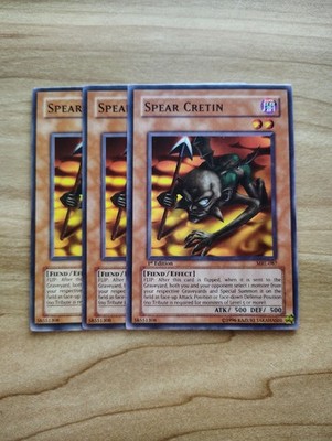 Yu-Gi-Oh! - Spear Cretin 3X - Complete Playset