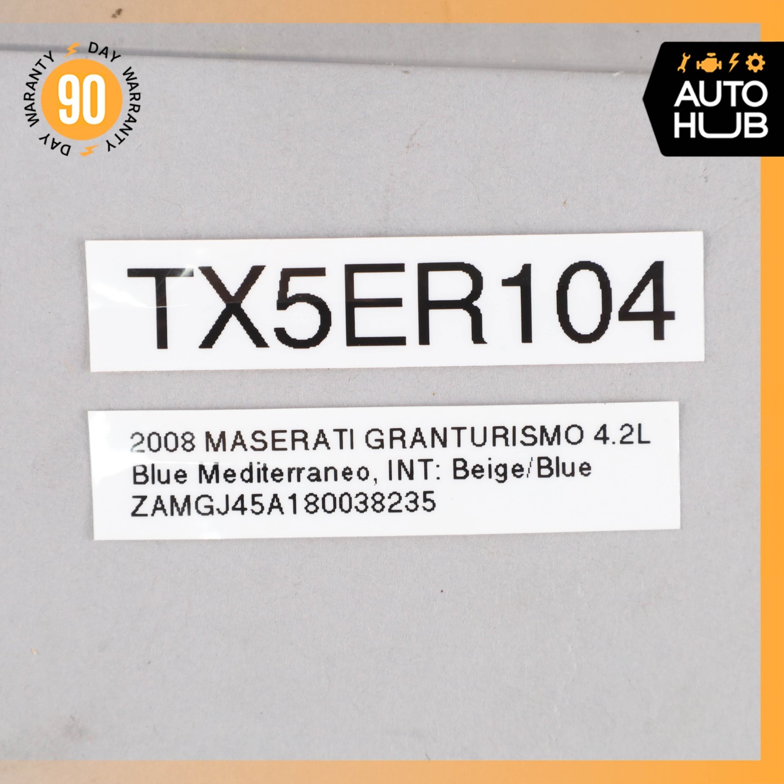03-19 Maserati GranTurismo GranCabrio M145 Steering Wheel Angle Sensor OEM