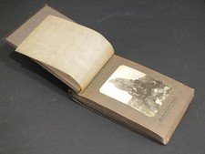 Altes Ansichtskarten Fotoalbum 24 Seiten 46 Karten/Fotos  1922-1927