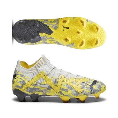 Puma Future Ultimate FG AG Soccer Cleats Shoes Yellow 107355-04