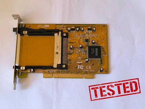 🔴 PCI to Cardbus/PCMCIA Pc Card. Rare Vintage Adapter 16 32 Bit