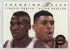 1993-94 Skybox Premium Changing Faces Lindsey Hunter Allan Houston #299 10ou