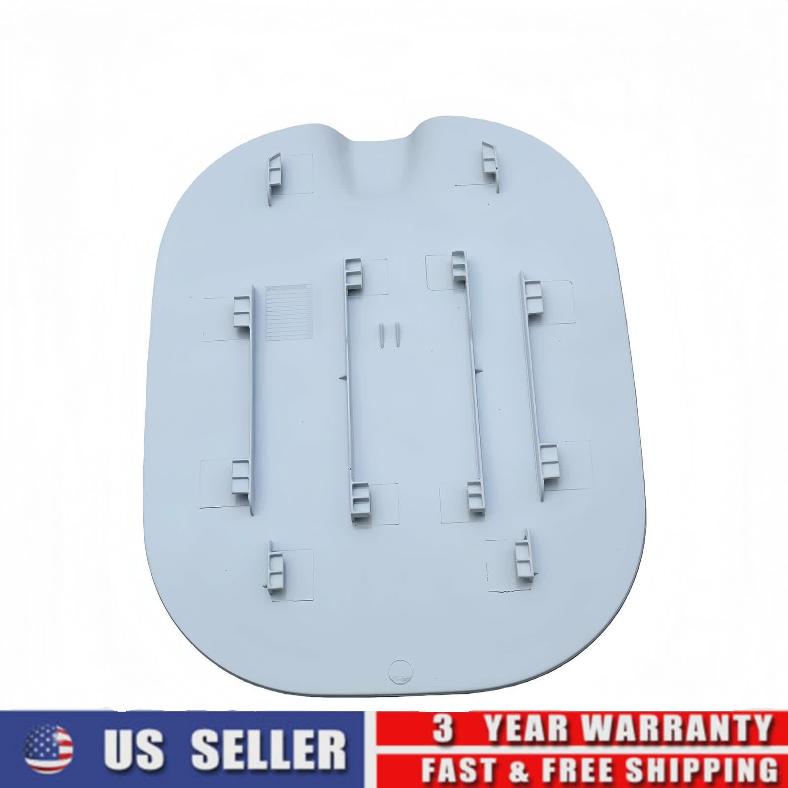 1*White Fuel Filler Door Cap For 19-25 Chevrolet Silverado 1500  6.6 FT Bed Only thumbnail 5