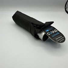 Cirra ShedRain Mini Manual Compact Umbrella Black NWT