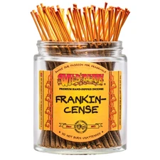 50x Wild Berry Shorties 4" Incense Sticks - Frankincense - USA Made Hand Dip