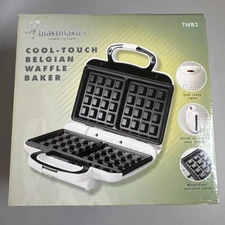 Toastmaster Cool-Touch Belgian Waffle Baker Model TWB2 Waffle Maker 