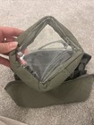 Olive Green Quilted Makeup Travel Bag 12 Inches Long NWT - Free Lipbalm Lip Balm — photo 7
