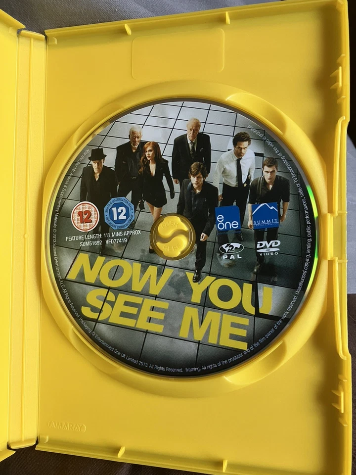 Now You See Me [DVD, 2013] Rated 12 - Image 3 of 4