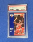 Michael Jordan 1991-92 Fleer Basketball NBA Chicago Bulls Card #29 HOF PSA 7