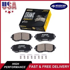 Front Ceramic Brake Pads Fit 9-2X Baja Forester Impreza Legacy Safe And Reliable