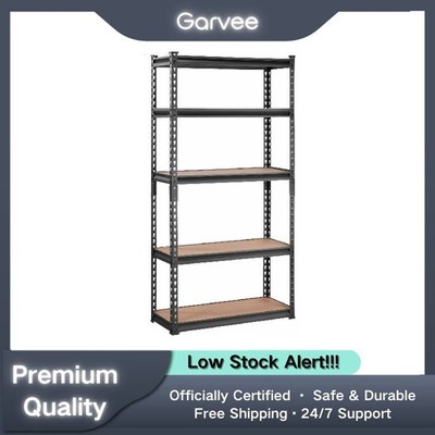 Heavy-Duty 5-Tier Metal Shelving Unit, 2000LB Capacity, Adjustable Garage & Util