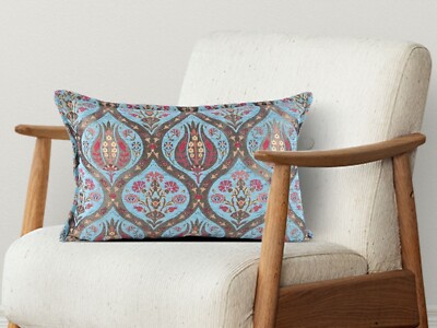 Home Decorative Kilim Design Throw Pillow Cover Sofa Indoor Boho Lumbar Cushion