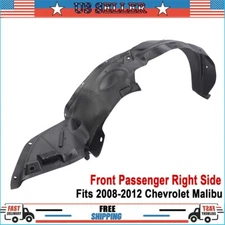 Front Passenger Side Fender Liner Compatible with Chevrolet Malibu 2008-2012