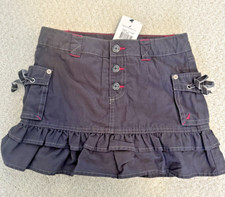 Nautica Girls Cargo Gray Skort NWT size 6