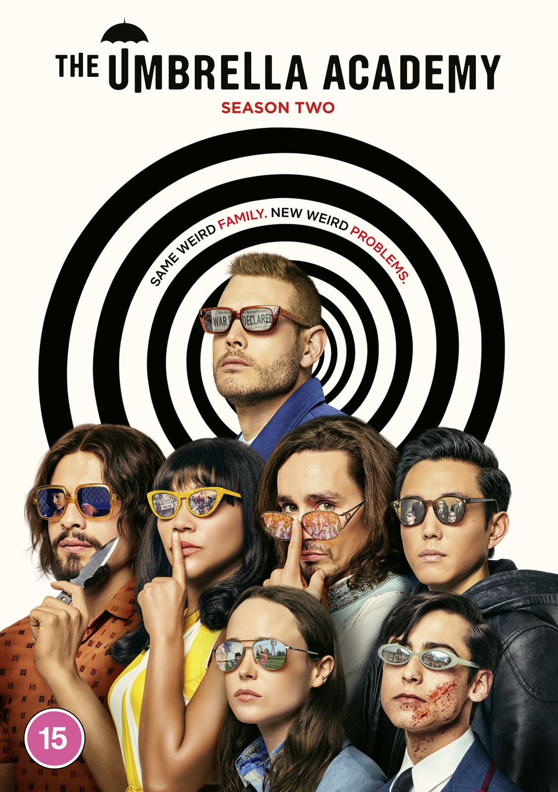 The Umbrella Academy: Season Two (DVD) Tom Hopper Ritu Arya Aidan Gallagher