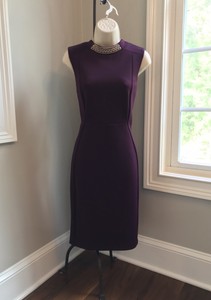 calvin klein eggplant dress