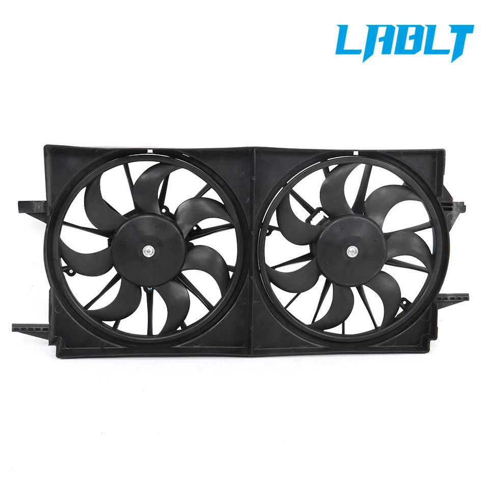 Conjunto de ventilador de refrigeración del radiador LABLT para Chevrolet Malibu 1997-2002 620-618 Foto 2 de 4