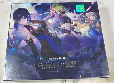 Genshin Impact Doujin Trading Card Booster Box CCG TCG SSR UR CP