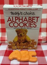 Play Food Alphabet Cookie  Box Fun For Tikes Kitchen Pretend Groceries PFB-2