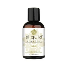 Sliquid Organics Silk Aloe & Silicone Based Hybrid Lubricant 4.2oz