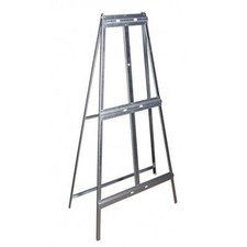 CAVALLETTO SUPPORTO PER CARTELLI SEGNALI STRADALI SEGNALETICA MOBILE DA CANTIERE