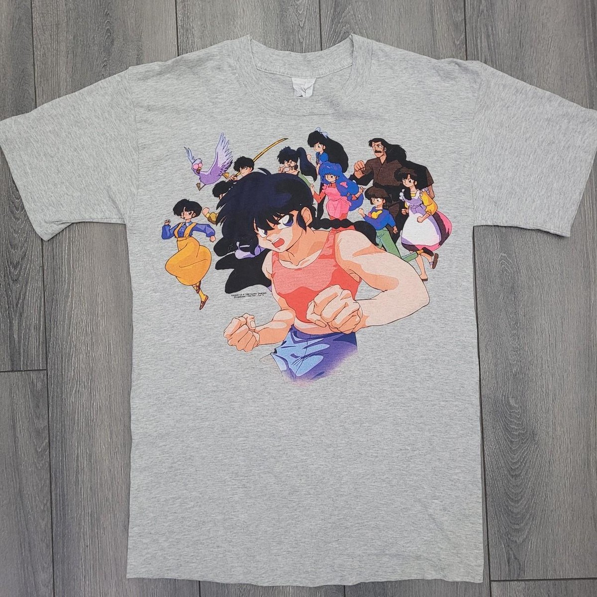 Rare Vintage 1990s Ranma 1/2 T-Shirt Rumiko Takahashi Anime Rare Vintage 1990s Ranma 1/2 T-Shirt Rumiko Takahashi Anime