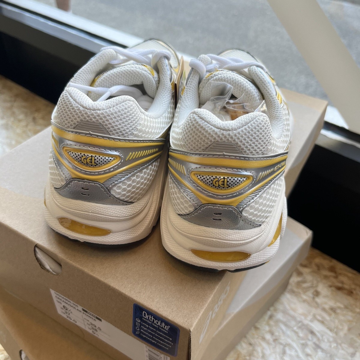 KITH x ASICS GT 2160 “Cream/Solar Power” (1201A955-101) MENS