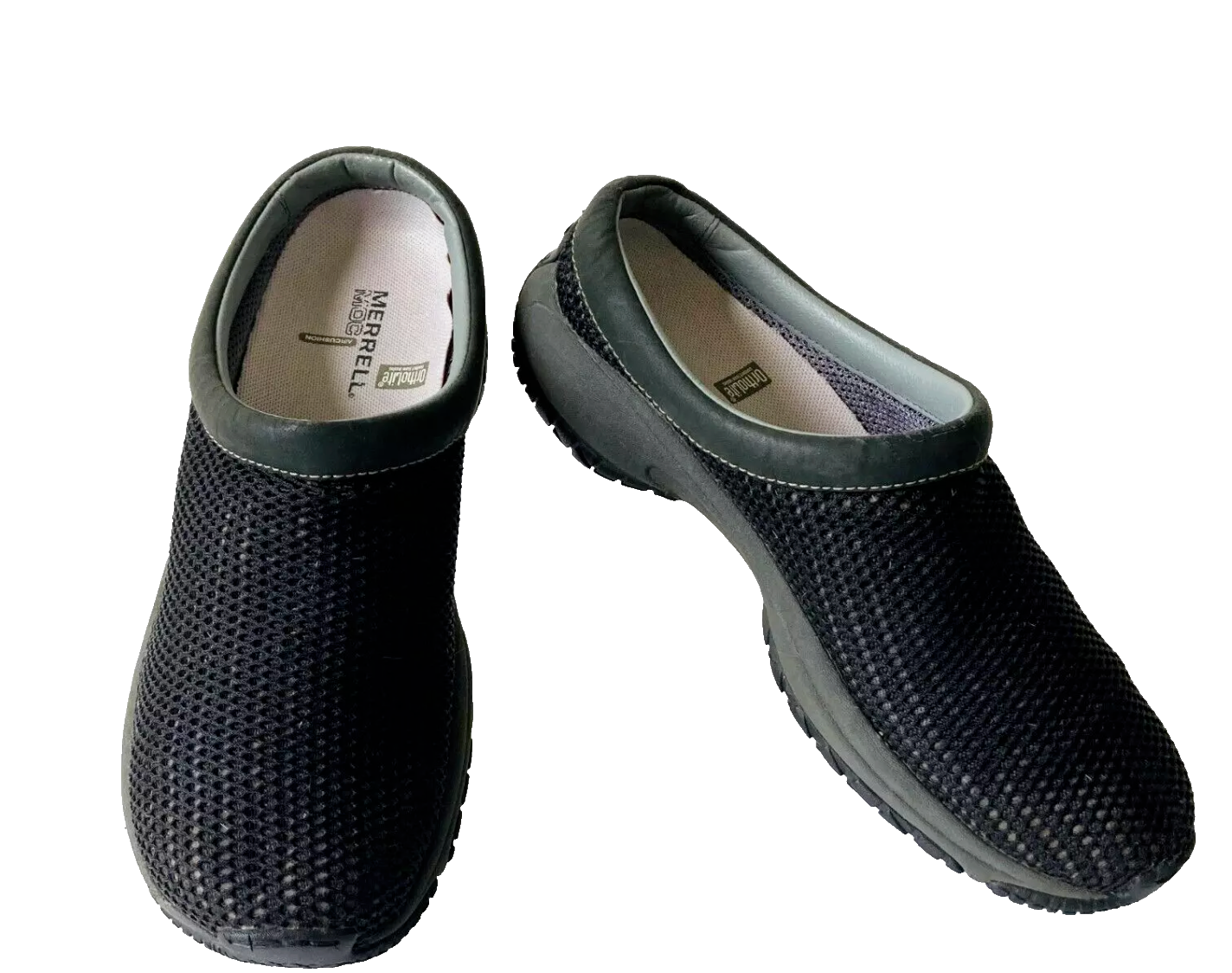 MERRELL nero ENCORE BREEZE slip on ORTHOLITE CASUAL WALKING taglia 8 donna