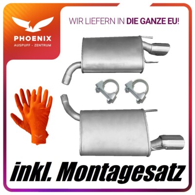 für Lexus GS 350 + 350 AWD 3.5 (2005-2011) Auspuff Endschalldämpfer Links+Rechts