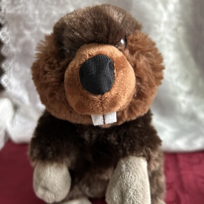 Wild Republic Mini Beaver 8 Inch Stuffed Animal 10854 New With Tags
