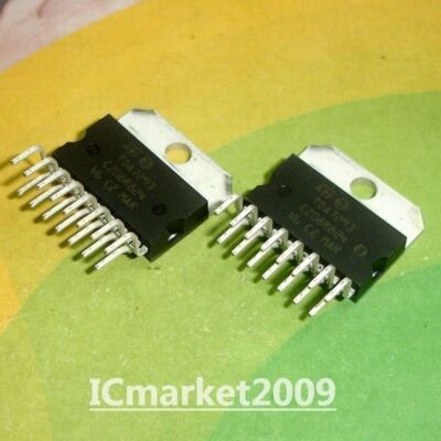 5 PCS TDA7293 ZIP-15 120V 100W DMOS Audio Amplifier With Mute/ -BY Chip IC #WD6