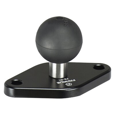 FANAUE Diamond Mount Base Compatible RAM Mount B Size 1'' Ball Double Socket Arm